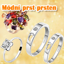 Módní prst prsten