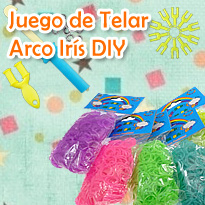 Juego de Telar Arco Irís DIY