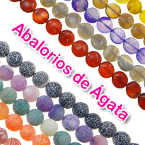 Abalorios de Ágata 