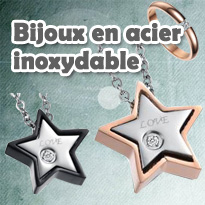 Bijoux en acier inoxydable