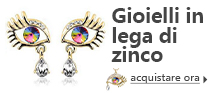 Gioielli in lega di zinco