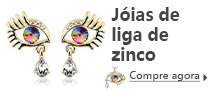 Jóias de liga de zinco