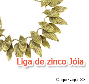 Jóias de liga de zinco