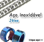 Jóias de aço inoxidável